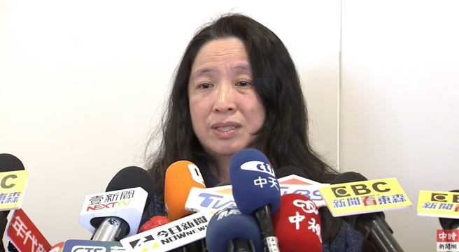 儿福联盟执行长白丽芳。（图／截自中时新闻网YouTube直播）