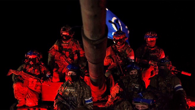 近一年未现身的俄罗斯自由军团，再次以游击战的方式攻击俄罗斯村镇。(图/Freedom of Russia Legion)