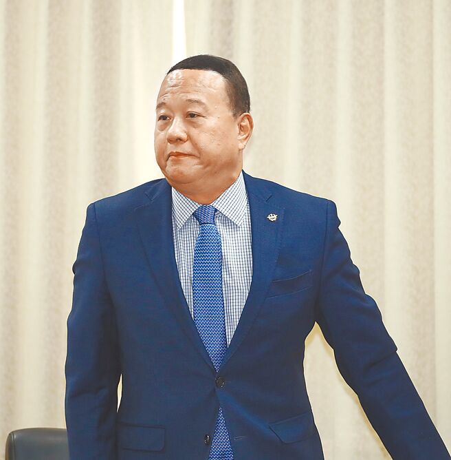 国防部副部长柏鸿辉。（刘宗龙摄）