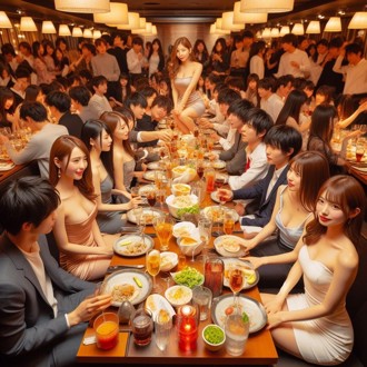 日本自民黨遭爆懇親會變政客「淫亂大會」 辣妹艷舞陪玩遊戲