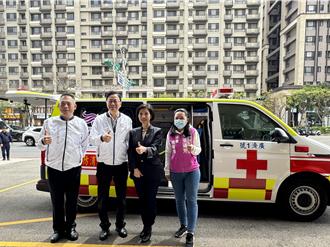 遠傳贈5G救護車落腳這分隊 張善政讚：體現5G卓越性