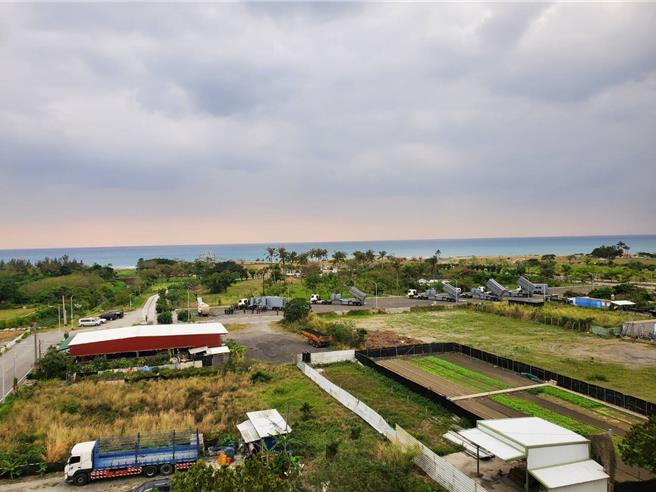 海鋒大隊反艦飛彈車近日出現在台東。（讀者提供／蔡旻妤台東傳真）