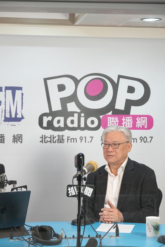 國民黨副主席夏立言近期多次赴陸，遭綠營批評「現代吳三桂」，他今日接受廣播專訪時直言，這令他無法忍受，並批「能夠賣台的只有執政黨」。（《POP撞新聞》提供）