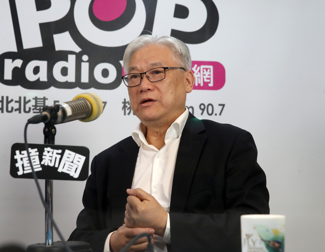 国民党副主席夏立言（图）13日接受POP撞新闻访问时表示，下午又要去重庆。（刘宗龙摄）