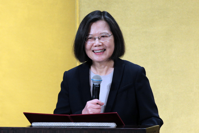 总统蔡英文。（中时资料照，黄世麒摄）