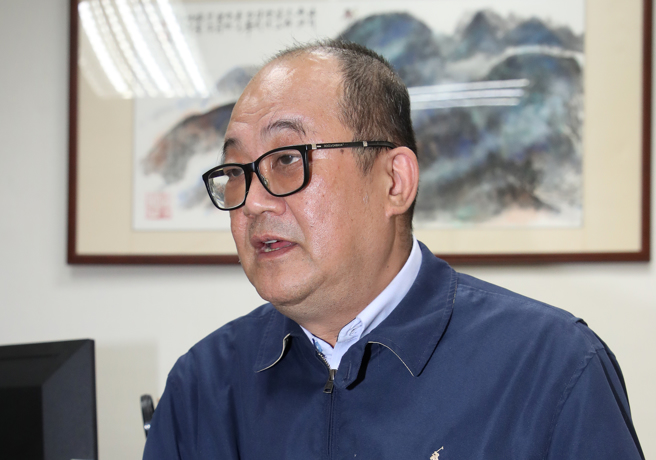 立法院昨（12）日公布新人事案，立院总务处长周杰调任参事室参事，他事后受访表示，这是「正常调动」。（中时资料照，刘宗龙摄）