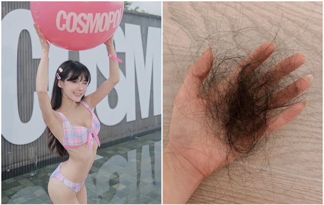 阿沁的太太花花曾得厭食症。（圖／IG@flora_li_flora）