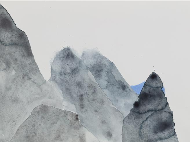 曹吉冈作品《眾山集2》。（Bluerider ART提供／李怡芸台北传真）