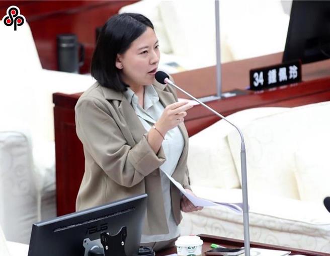 民进党台北市议员何孟桦。（刘彦宜摄）