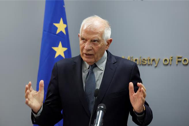 欧盟外交与安全政策高级代表波瑞尔（Josep Borrell）（图／路透社）