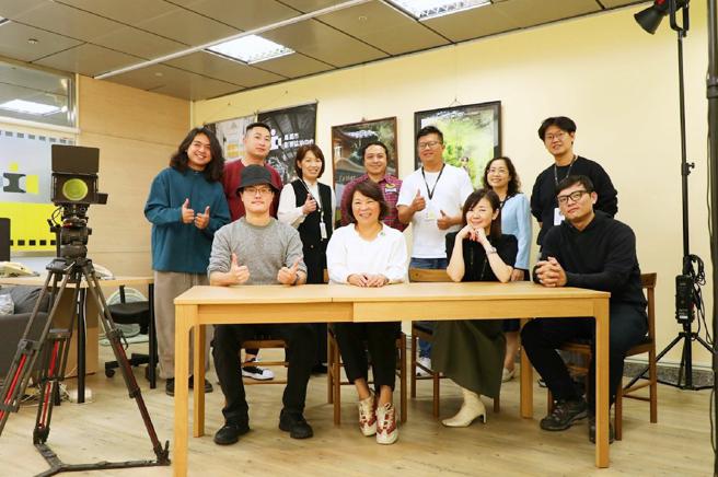 市府内跨部门合作，成为剧组拍摄时重要的资源（图片来源：嘉义市观光新闻处提供）