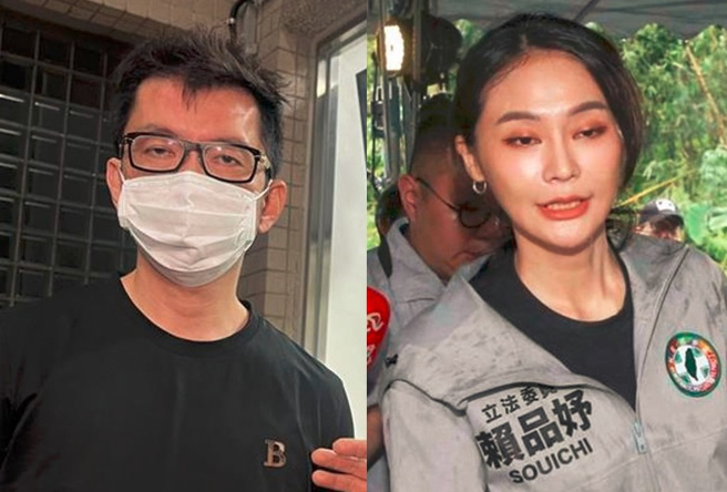 李彥廷(左)稱「10家公司是業界常態」，名嘴酸爆雲豹一條龍。右為「雲豹小公主」賴品妤。（合成圖／袁庭堯、王揚傑攝）