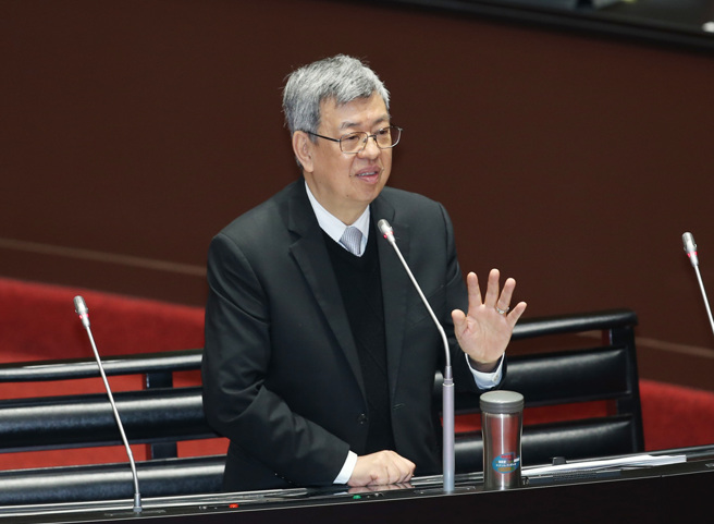 媒体人单厚之指出，行政院长陈建仁已经受不了总质询，希望民进党立委能放弃的通通放弃，早点结束就不用被骂。图为行政院长陈建仁。（示意图／资料照／姚志平摄）