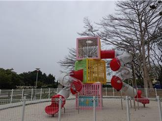 台中山城最高溜滑梯才啟用 赫見焊接斷裂、螺絲鬆脫