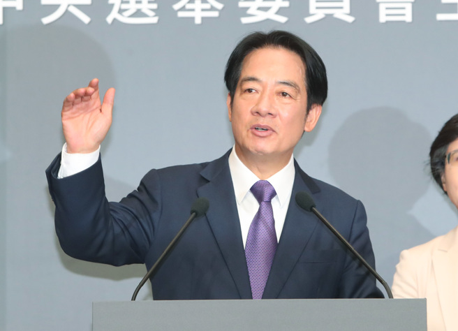 准总统赖清德。（资料照,郑任南摄）