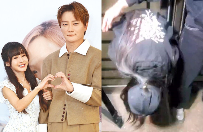 阿沁表示会陪老婆一起面对。（图／中时资料照）