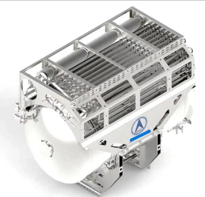 大陸重型車輛液氫儲供關鍵技術獲突破。（中國航太科技集團六院）