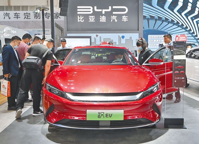 電動車製造大廠比亞迪高層對美國網媒表示，沒有進軍美國市場的計畫。（中新社）
