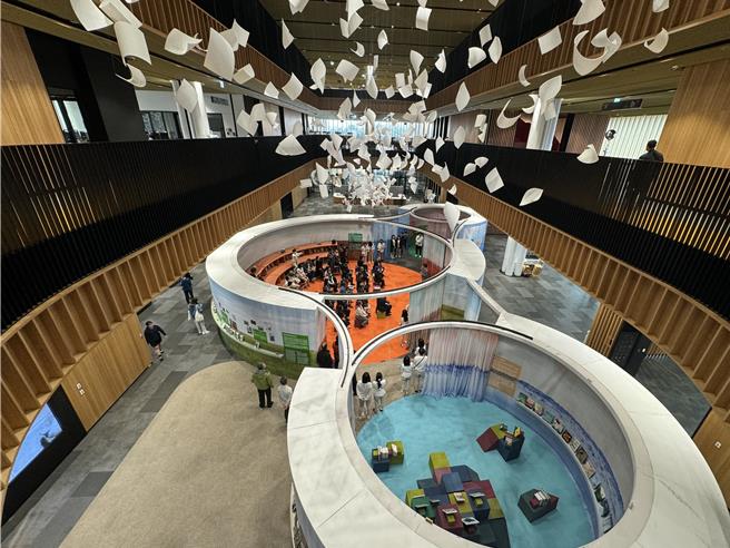 2024台北国际书展主题国-荷兰馆移师台南。(曹婷婷摄)