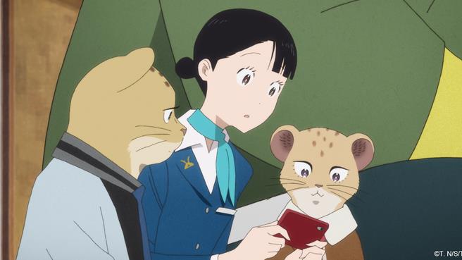 《北极百货的秋乃小姐》展现盛情款待精神，为客人解决各式烦恼。（台北双喜电影提供）