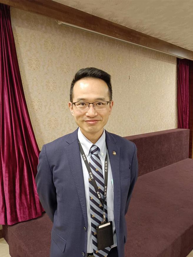 新光保全营运长许博尧。图／袁延寿提供