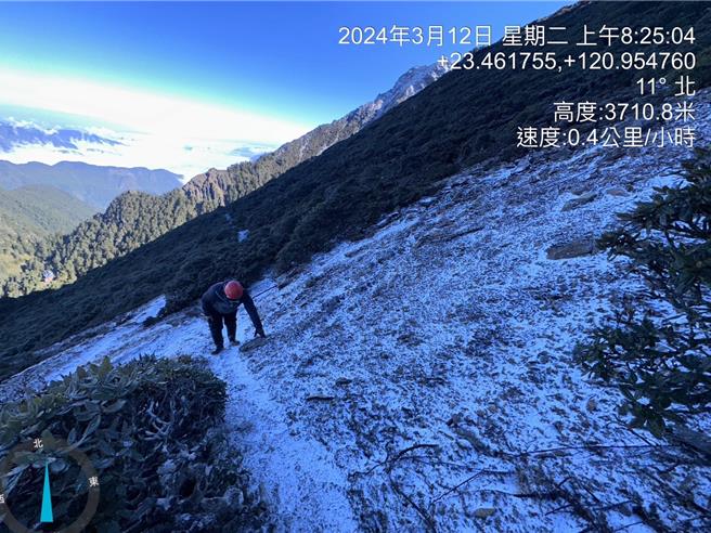 玉山國家公園2020年起解除「靜山」，未料今年第1季還沒結束已發生16起山難破紀錄。（玉山國家公園提供／楊靜茹南投傳真）