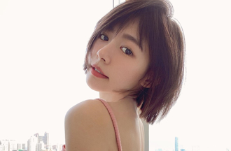 林明禎穿低胸粉色禮服秀水蛇腰 長輩搶眼狂勝范冰冰