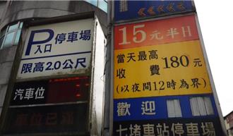 七堵火車站停車場收費告示「內外不同」 業者：將更新資訊
