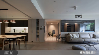 辦公招待所化身書香北歐宅！40年老屋弱化橫越大樑，找回5＋1房大空間與絕佳採光 