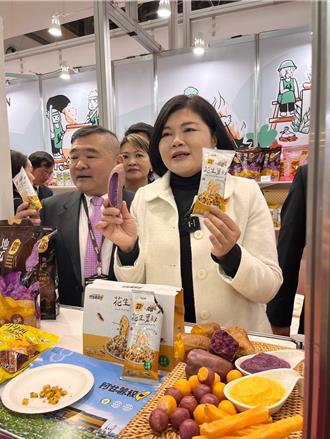 東京食品展雲林農特產收訂單1.5億元 地瓜產品賣超好