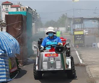 防治登革熱 台南里長買消毒車備噴藥執照當防疫利器