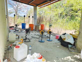 台南 靠1組電表號碼 警破獲製毒工廠