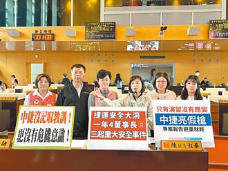 亮槍男隨意搭車 中捷挨批處置不當