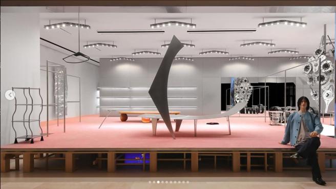 Ader Error 在蠶室的plug shop。（摘自Ader Error IG）