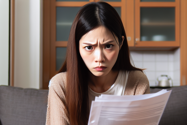 不满长期坐牢的父亲索讨扶养费，小萱向法院声请免除扶养义务获准。（AI生成图）