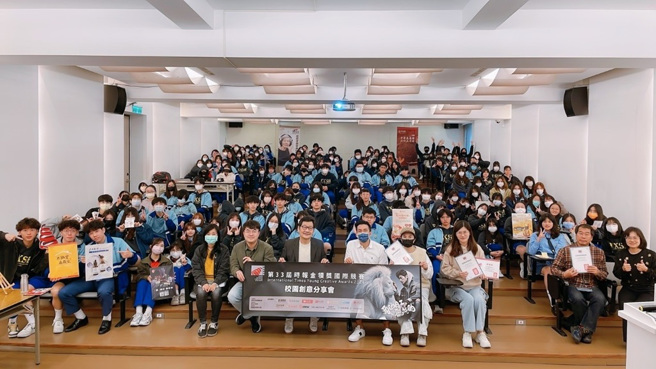 振聲高中舉辦金犢校園創意分享會，師生參與熱絡。（圖／時報金犢奬大會提供）