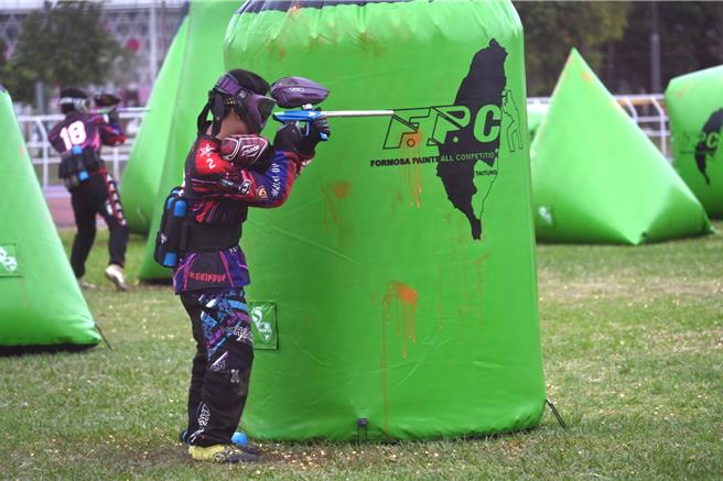 2024台灣福爾摩沙盃國際漆彈公開賽今天起在台東舉行。（台東縣政府提供／蔡旻妤台東傳真）