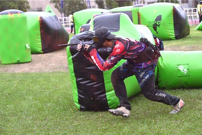 2024台灣福爾摩沙盃國際漆彈公開賽今天起在台東舉行。（台東縣政府提供／蔡旻妤台東傳真）