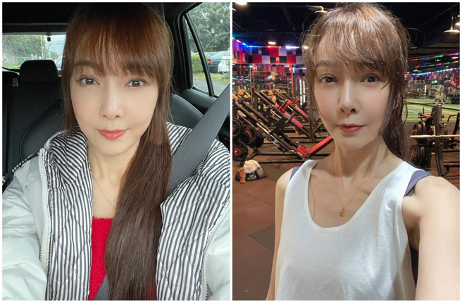 胡文英因为保养得宜被封为「冻龄美魔女」。（图／胡文英脸书）