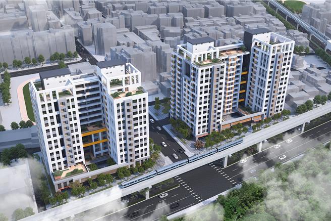 「树德安居」社宅，总面积0.85公顷，将提供591户社宅，并设有托婴中心、社区集会空间、公共开放空间等设施，8日通过都审大程，预计2027年完工。（国家住都中心提供）