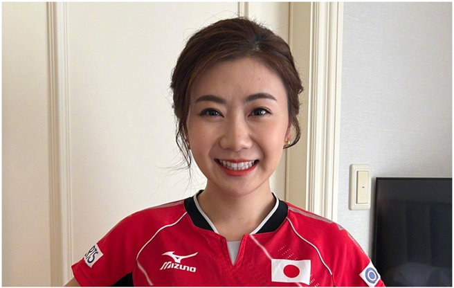 福原爱。（图／微博@福原爱）