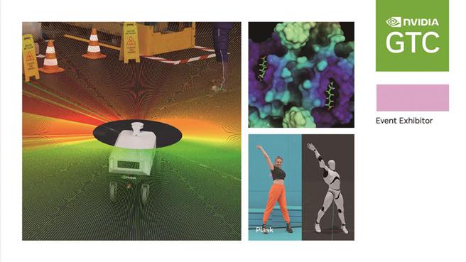 NEXCOM新汉前进2024 NVIDIA GTC AI大会 展现全系列强固高效能轨道车载解决方案。图／新汉提供