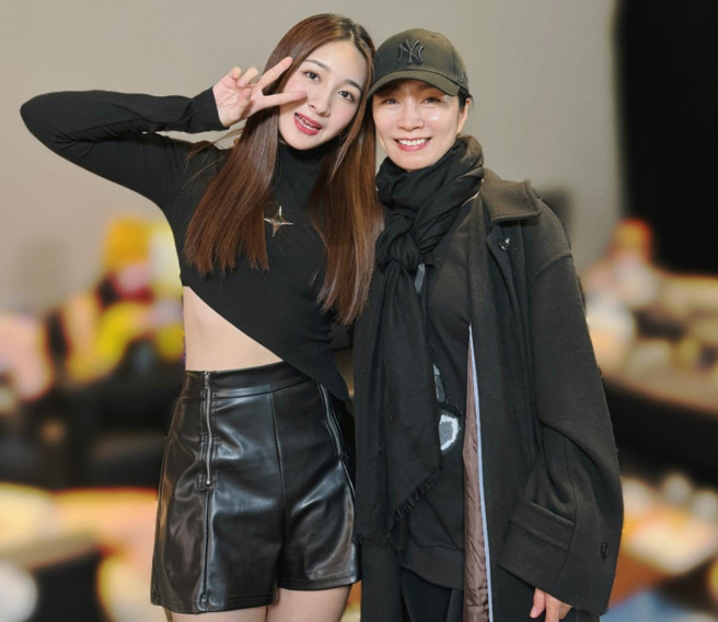 于齊薇表示媽媽鼓勵自己勇敢追夢。（圖／于齊薇臉書）