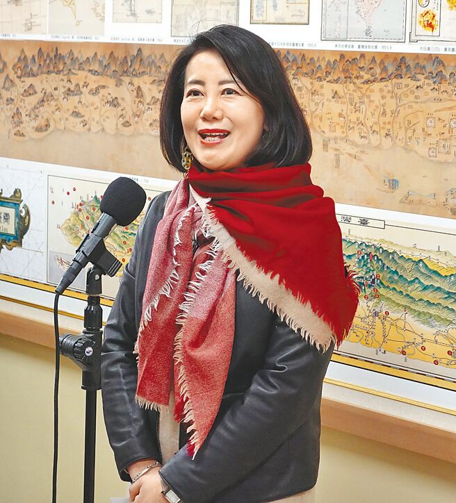 民進黨立法院黨團幹事長吳思瑤14日在立法院表示，國民黨過去拿民主基金會政黨補助去中國大陸才是爭議。（姚志平攝）