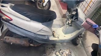 放火烧同住友人机车 三重警藉监视器逮人