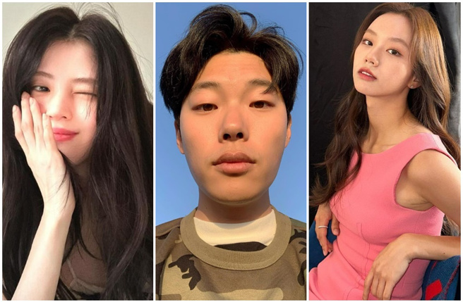 柳俊烈认爱韩韶禧，强调与惠利分手后才交往。（图／ryusdb、xeesoxee、hyeri_0609 IG）