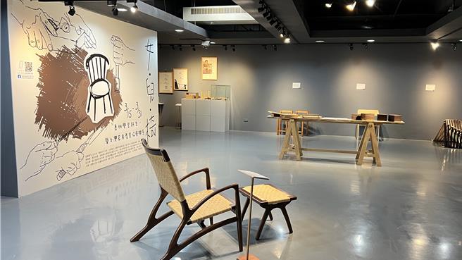 今年是魯班學堂成立的第20年，首度在台南新營文化中心第二畫廊辦理師生聯展。（張毓翎攝）