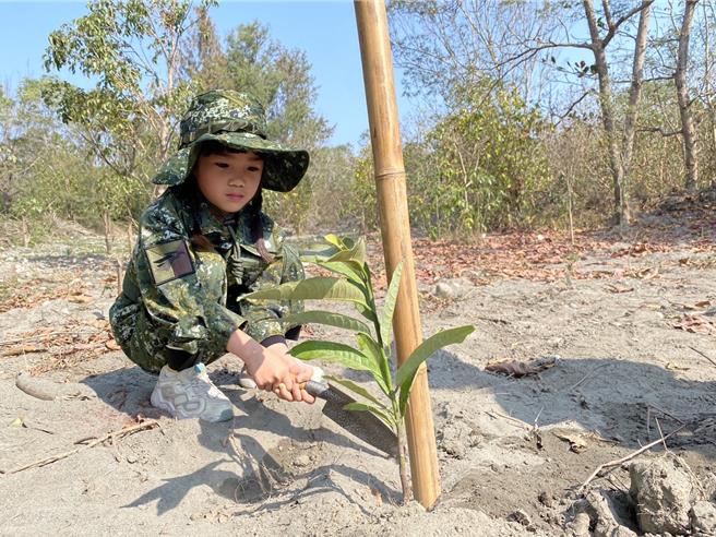 一起集点树植树月活动16日在台东森林公园登场。（林业保育署台东分署提供／蔡旻妤台东传真）