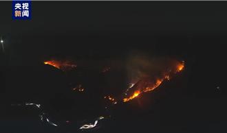 四川雅江山林大火 逾1100人持续扑救