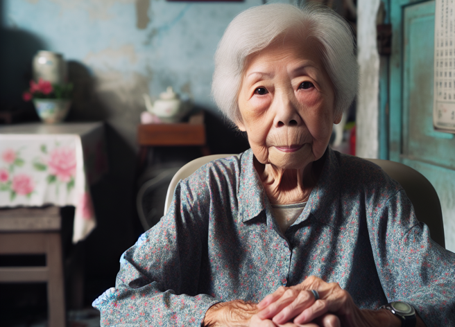 黃婦請求2名兒子每月分別給付8000元扶養費，法院審理後予以駁回。（AI生成圖）